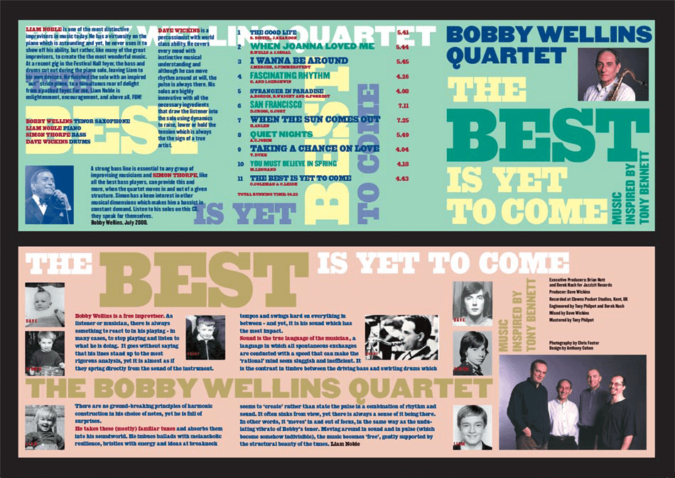 BOBBY WELLINS - THE BEST IS YET TO COME